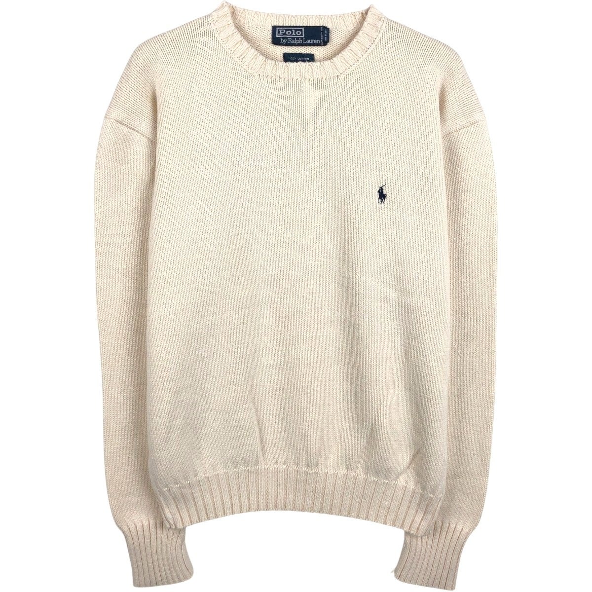古着 ラルフローレン Ralph Lauren POLO by Ralph Lauren リブ編み