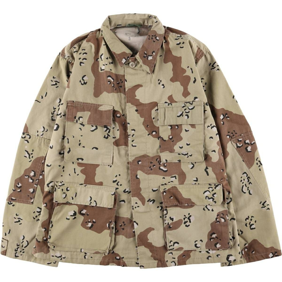 古着 民間品 ATLANCO B.D.U ミリタリージャケット USA製 メンズM相当