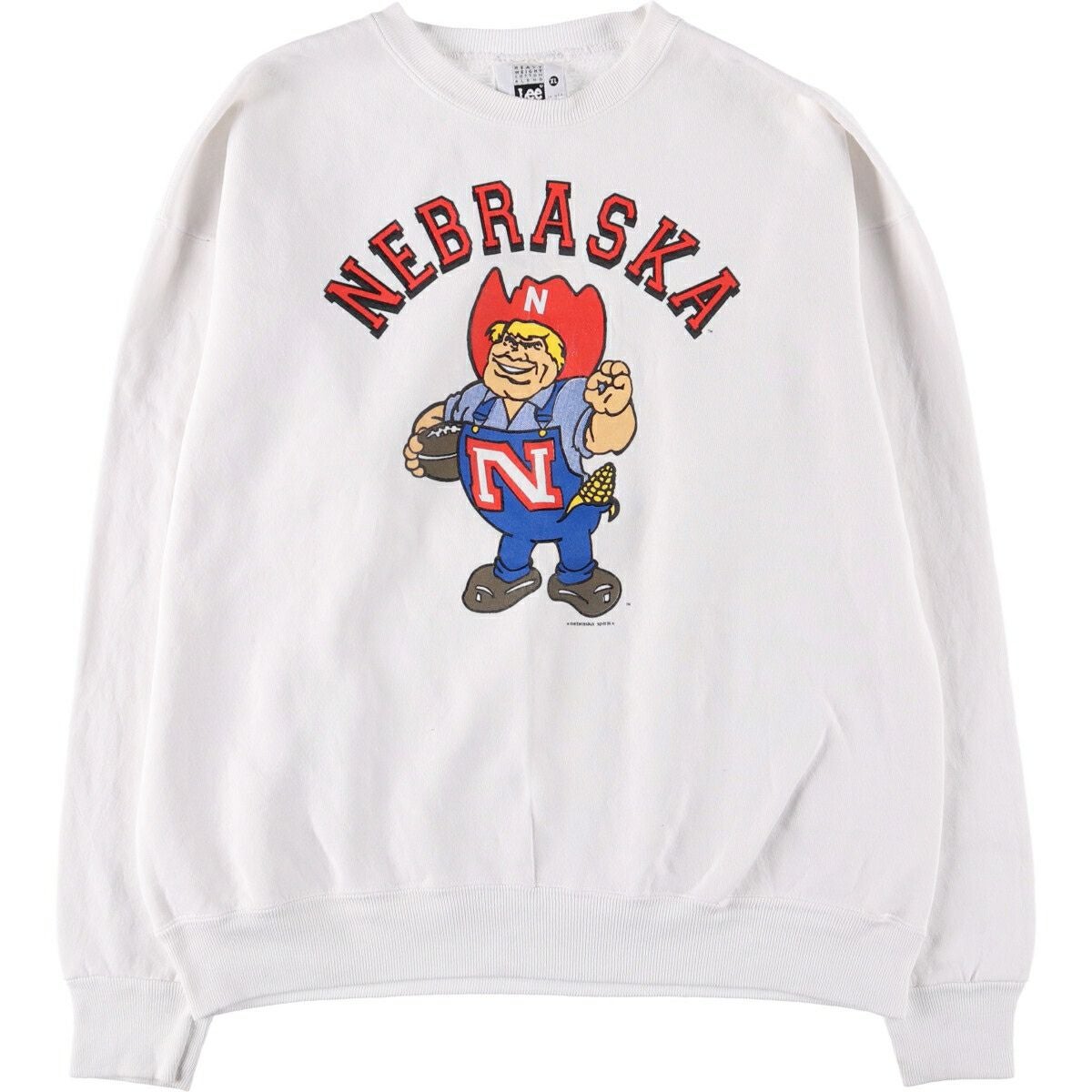 古着 90年代 リー Lee カレッジ キャラクタースウェットシャツ