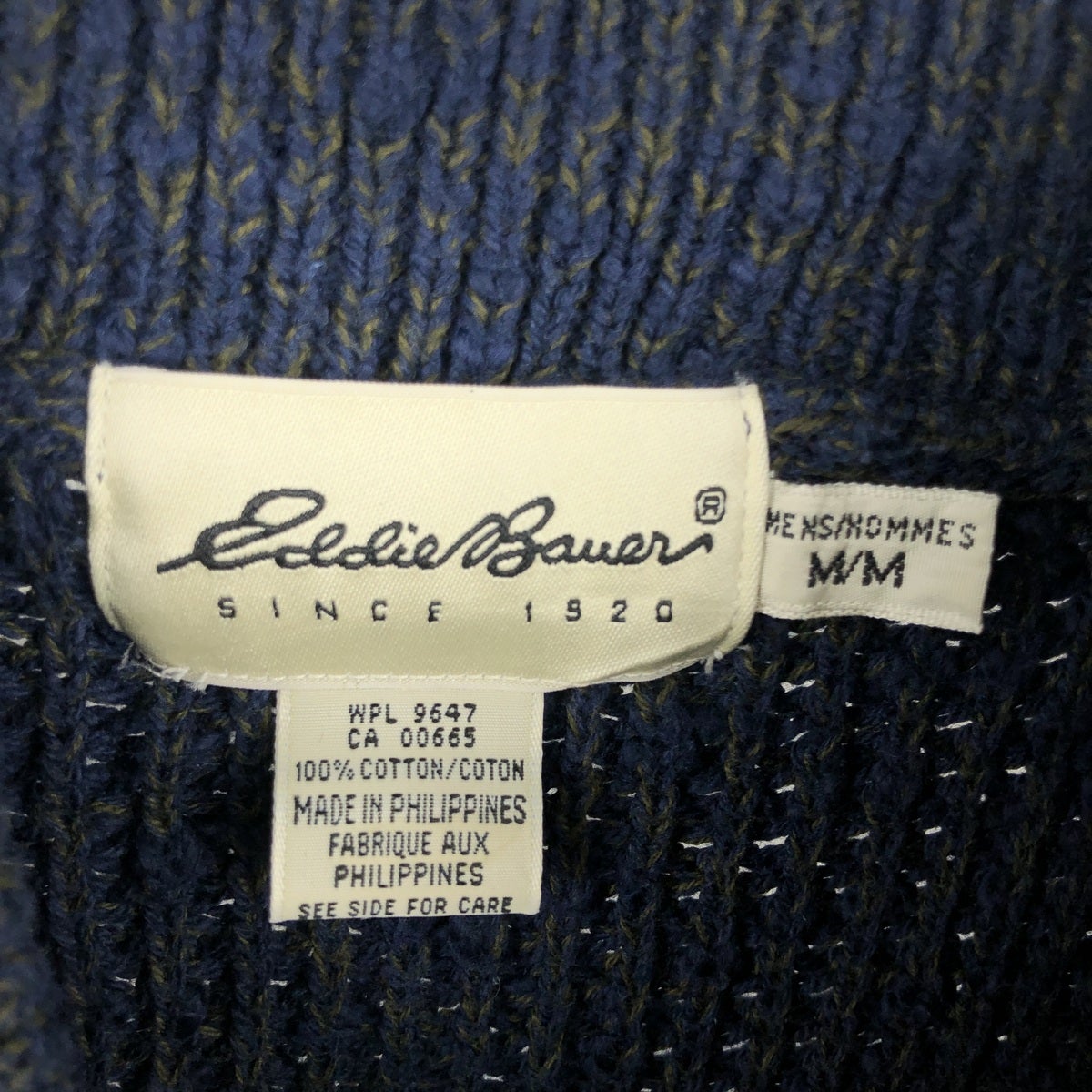 古着 90～00年代 エディーバウアー Eddie Bauer ヘンリーネック