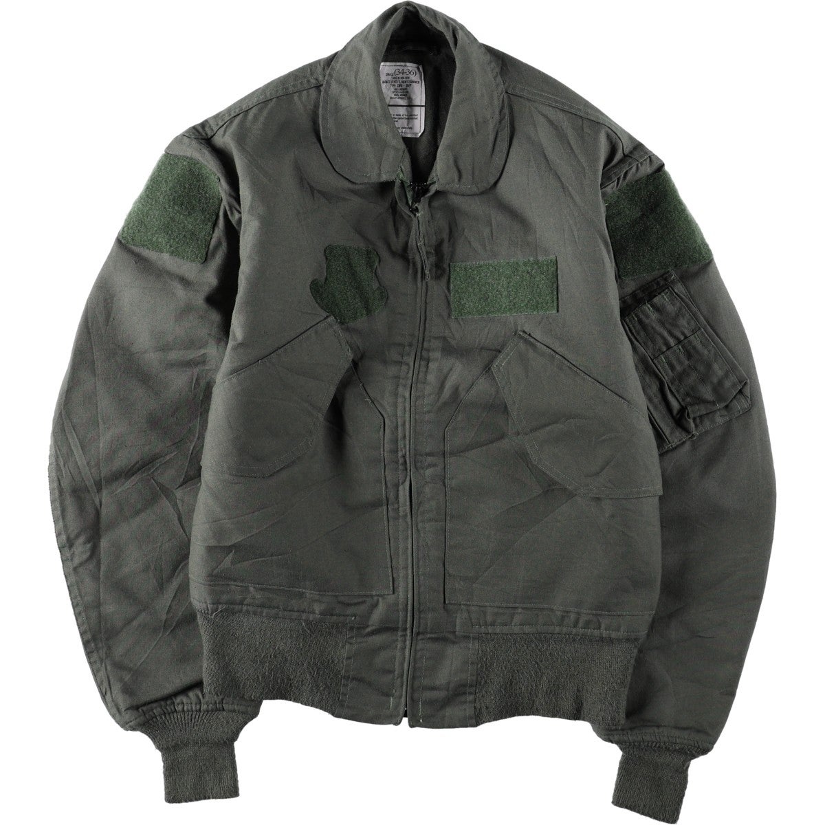 古着 米軍実品 CWU-36/P ミリタリー フライトジャケット USA製 SMALL