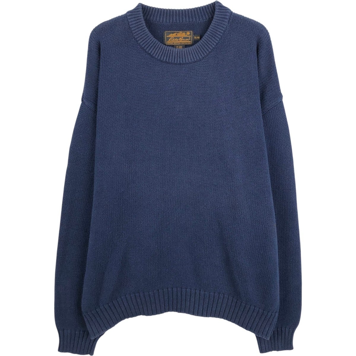 古着 90年代 エディーバウアー Eddie Bauer リブ編み コットンニット