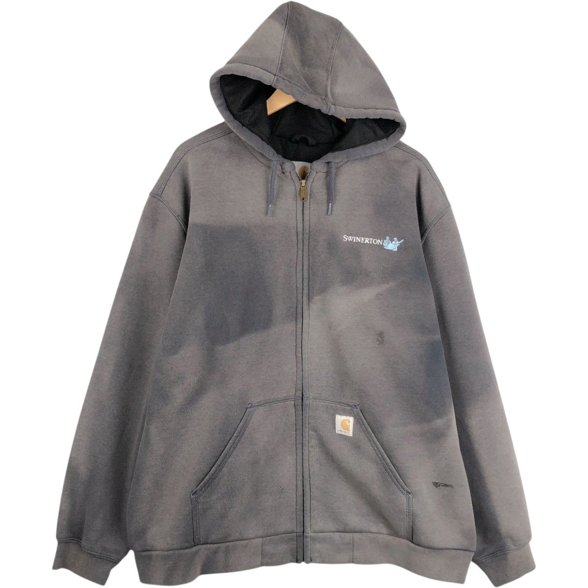 古着 カーハート Carhartt スウェットフルジップパーカー メンズXL相当
