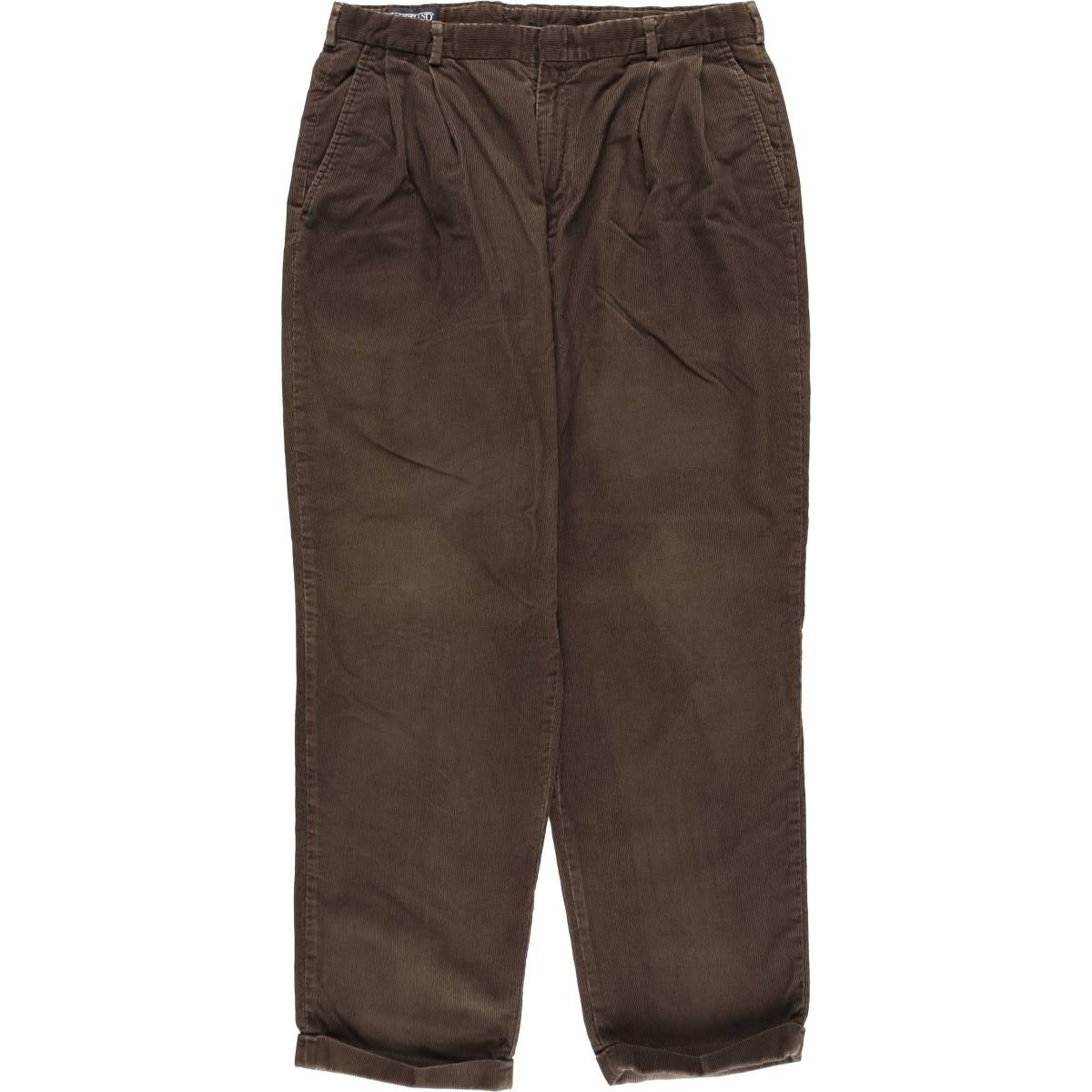 古着 ランズエンド LANDSEND ウールパンツ スラックス メンズw36相当