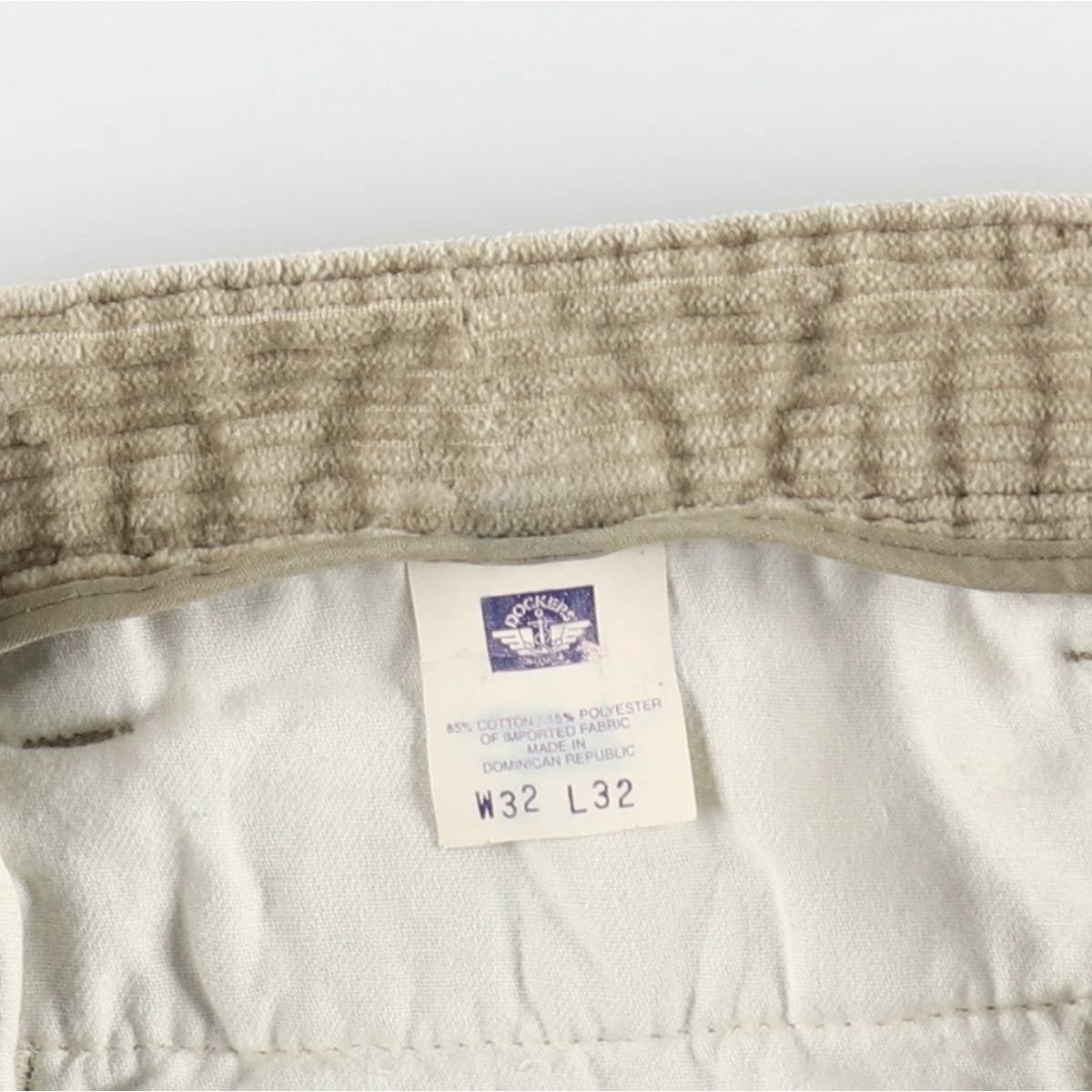 古着 ドッカーズ DOCKERS khakis ツータック 太畝 コーデュロイパンツ メンズw31相当/eaa627305 古着 ドッカーズ DOCKERS khakis ツータック 太畝 コーデュロイパンツ