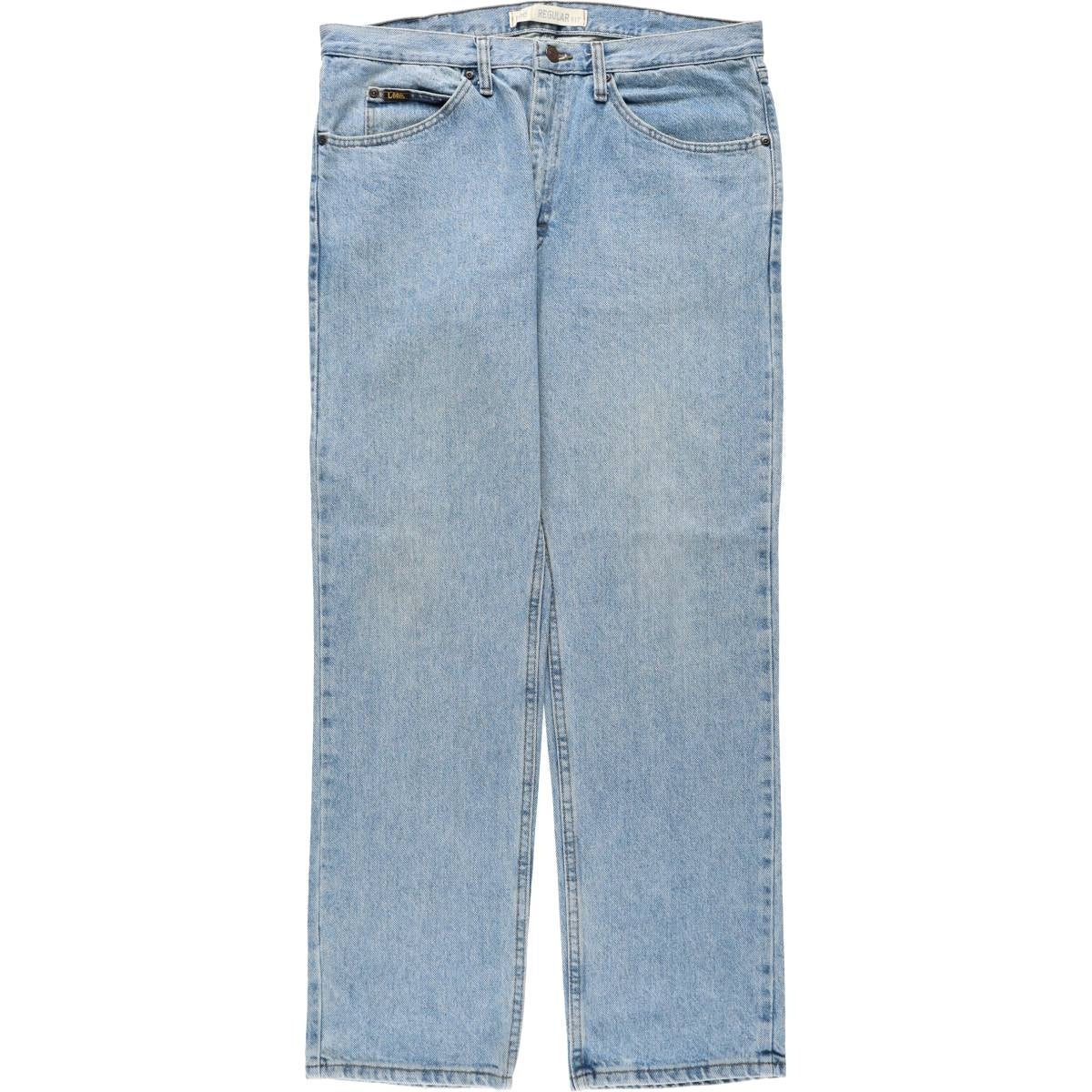 古着 リー Lee テーパードデニムパンツ USA製 メンズw33相当