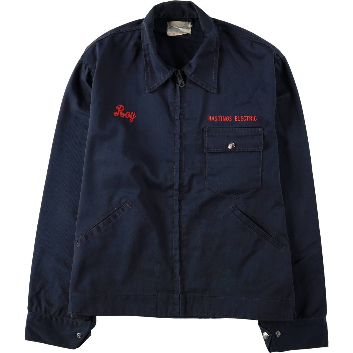 古着 70年代 Cambridge ワークジャケット カナダ製 メンズM相当