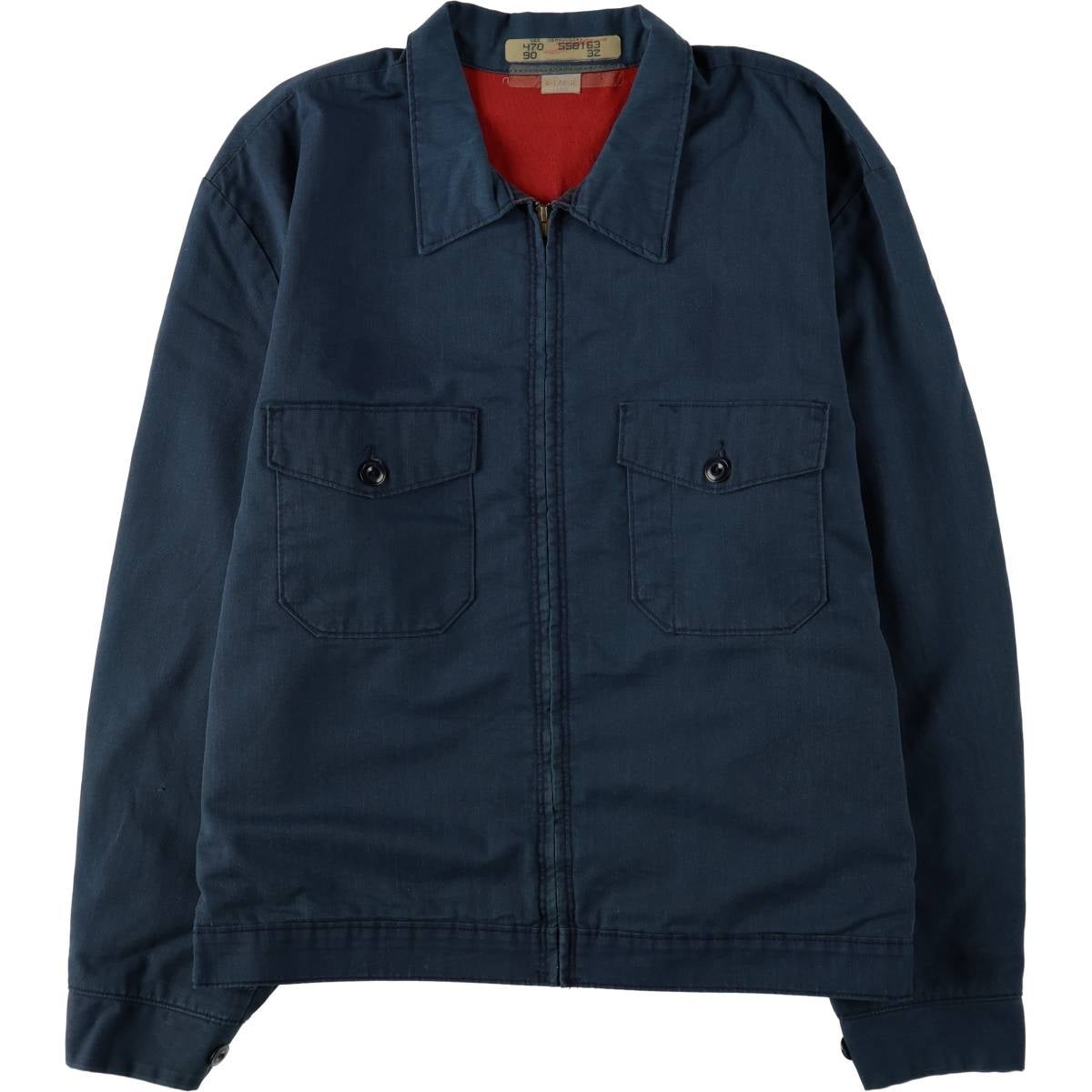 古着 80年代 レッドキャップ Red kap ワークジャケット USA製 メンズXL