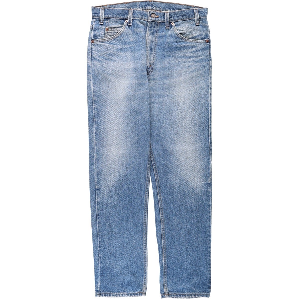 古着 90年代 リーバイス Levis 505 REGULAR FIT STRAIGHT LEG オレンジ
