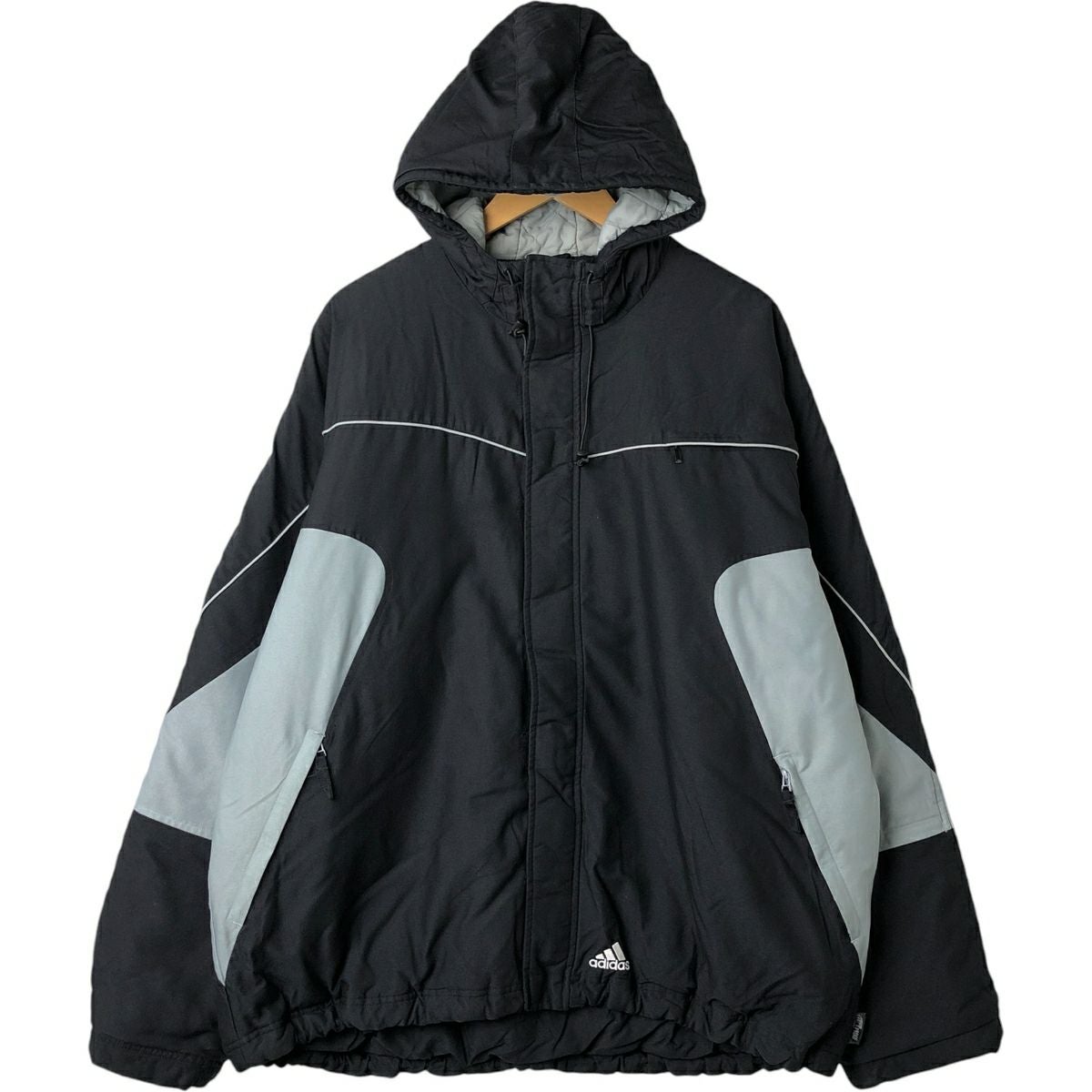 古着 00年代 アディダス adidas CLIMA PROOF 中綿パーカー パファー