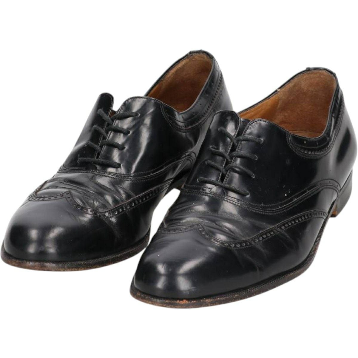 古着 バリー Bally チロリアンシューズ スイス製 8C メンズ26.5cm相当