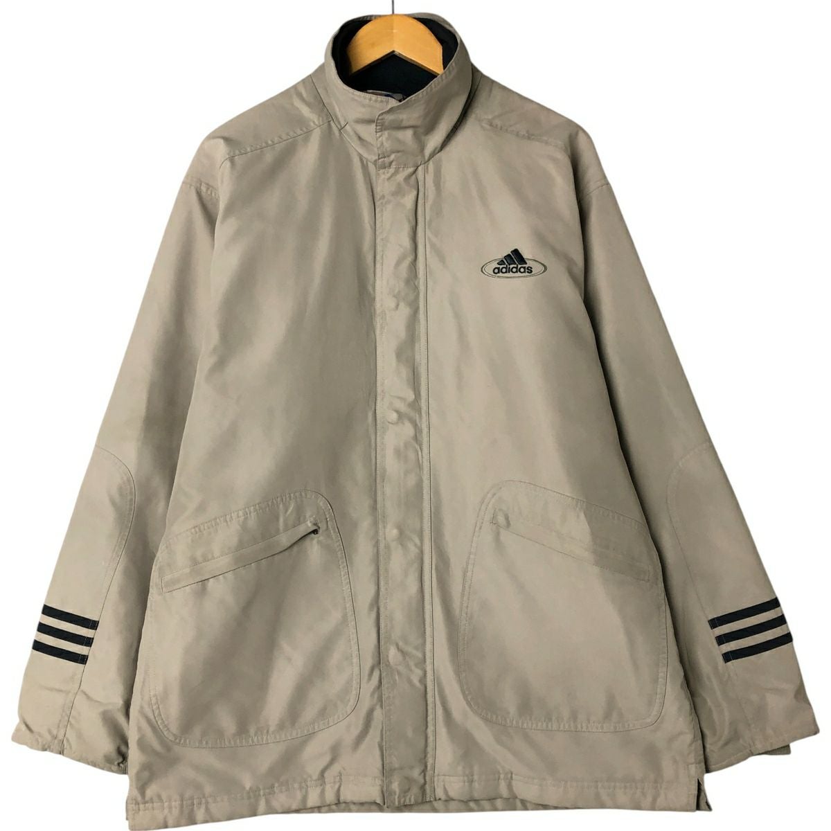 古着 90年代 アディダス adidas 中綿パーカー パファージャケット