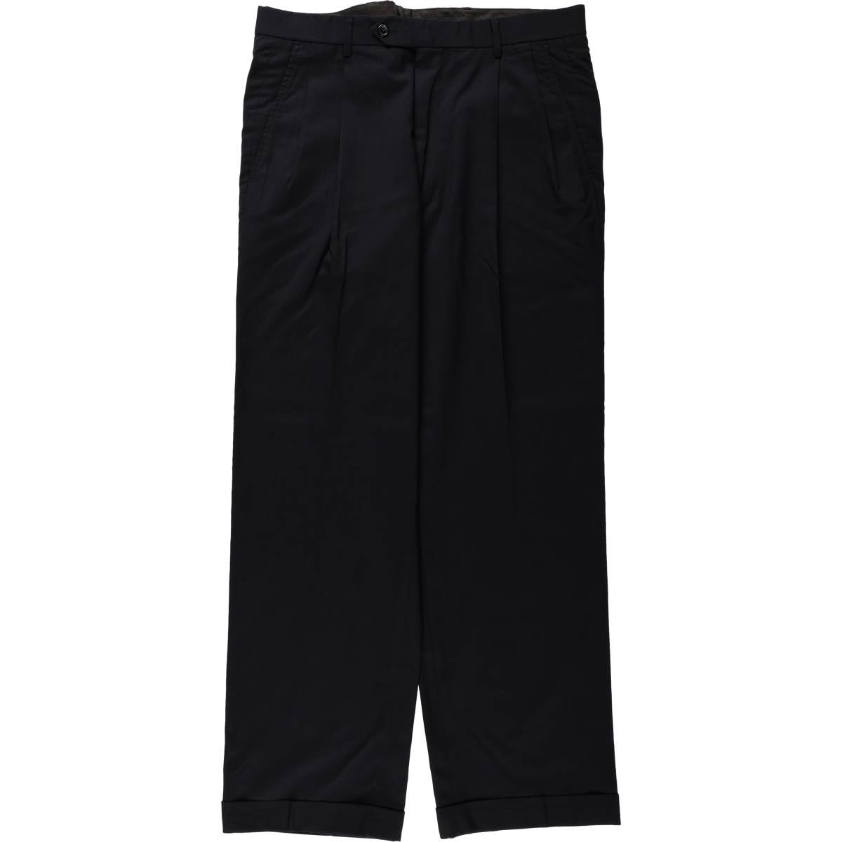 古着 ブルックスブラザーズ Brooks Brothers ツータック ウールパンツ