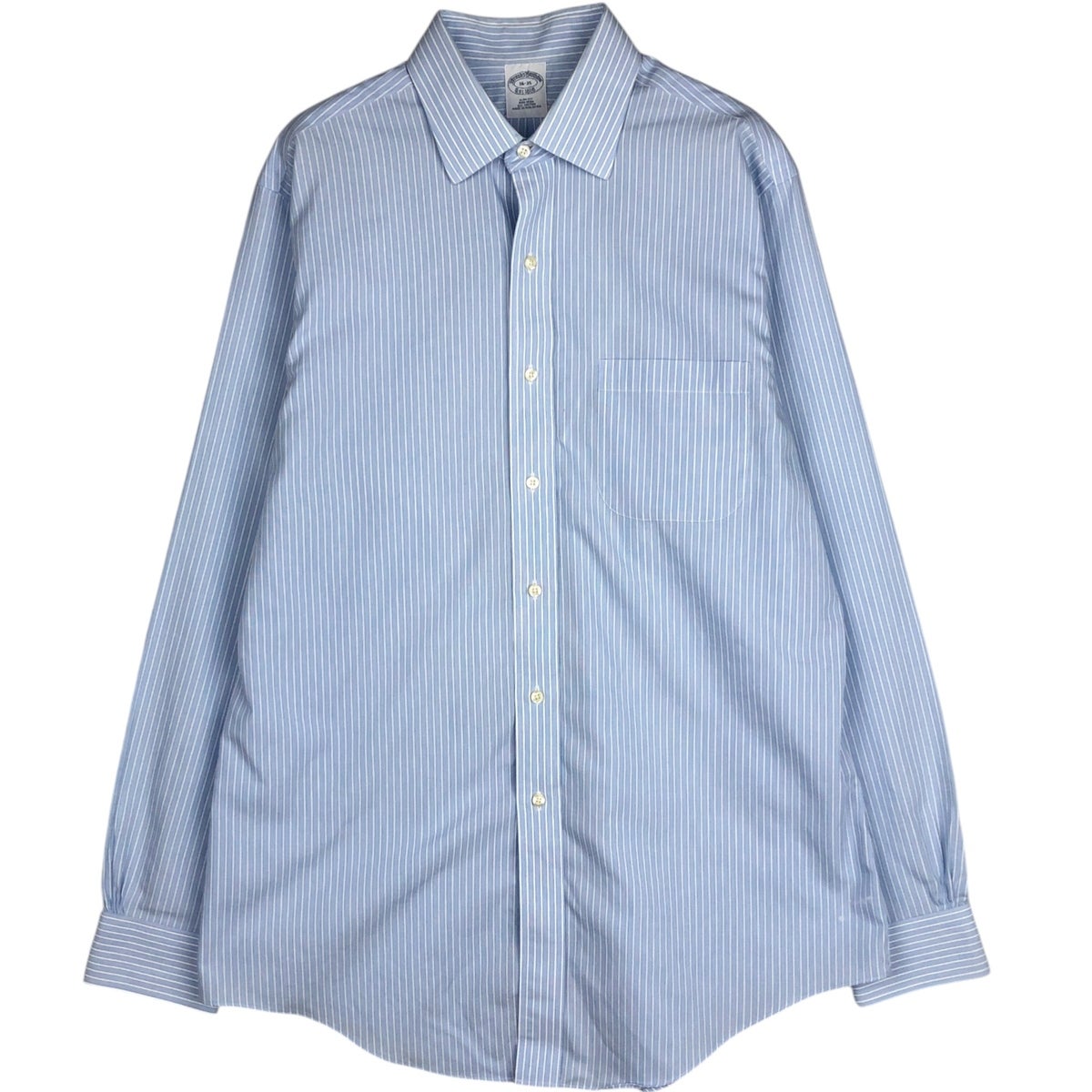 古着 ブルックスブラザーズ Brooks Brothers 1818 ワイドカラー 長袖