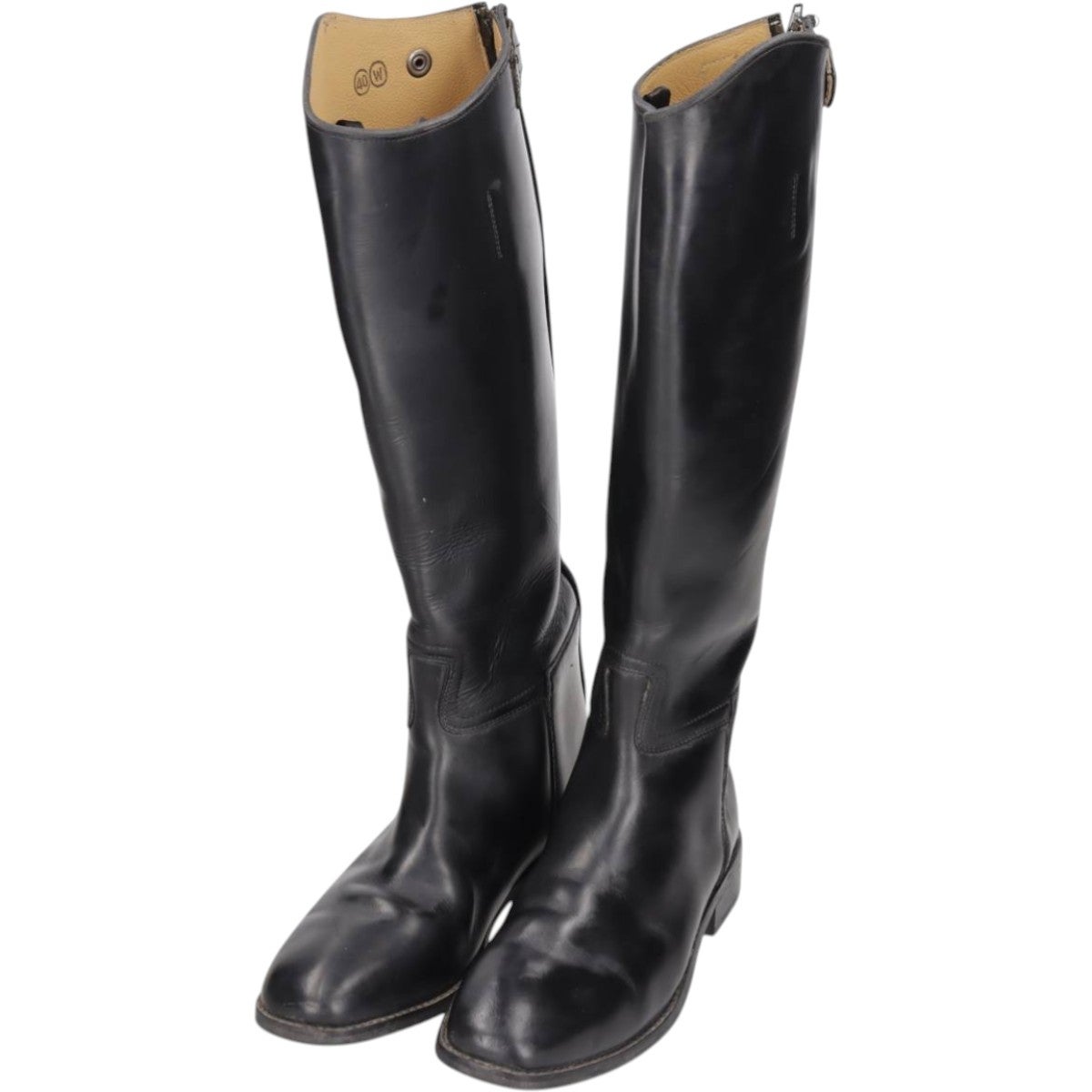 古着 カバロ Cavallo ジョッキー乗馬ブーツ ロングブーツ メンズ26.0cm