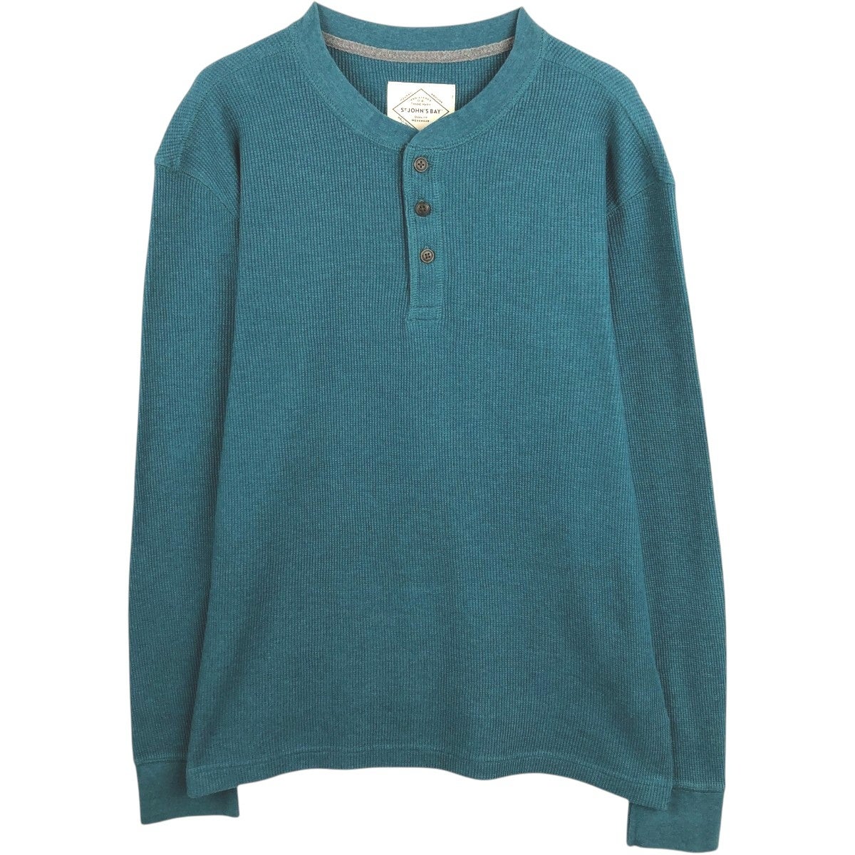 古着 セントジョンズベイ ST. JOHNS BAY ヘンリーネック サーマル