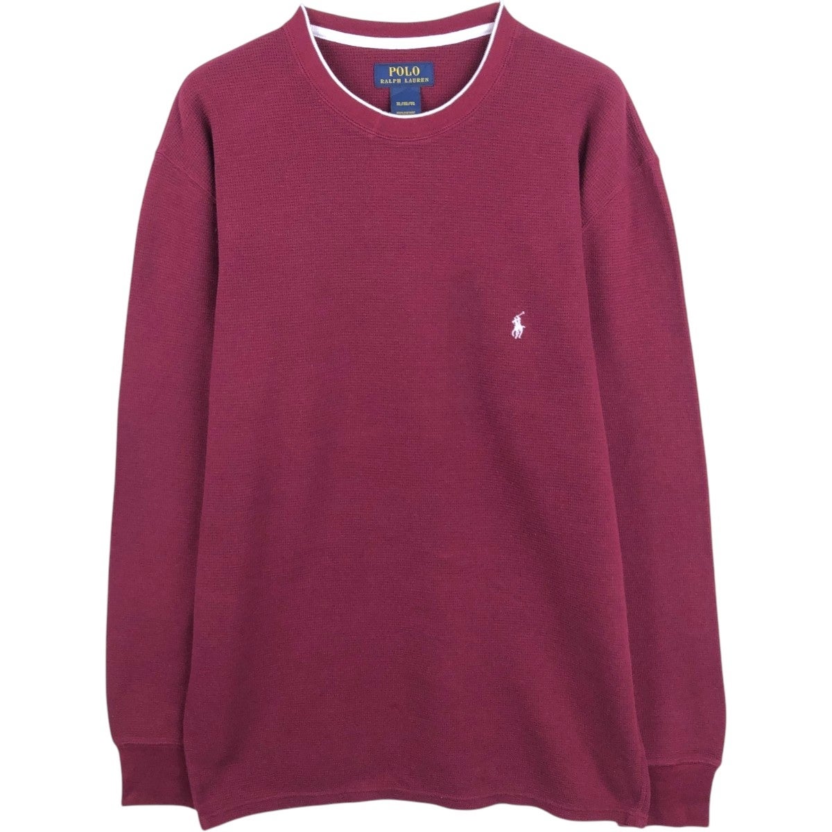 ラルフローレン　サーマル　ロンt 古着 ラルフローレン Ralph Lauren POLO RALPH LAUREN サーマルロンT