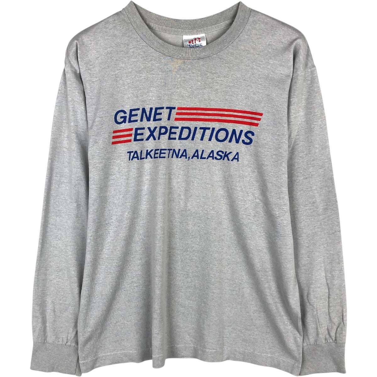 古着 Tee Jays GENET EXPEDITIONS アドバタイジング ロングTシャツ