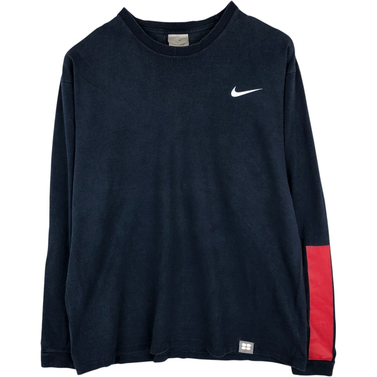 古着 00年代 ナイキ NIKE センターロゴ ロングTシャツ ロンT メンズXL