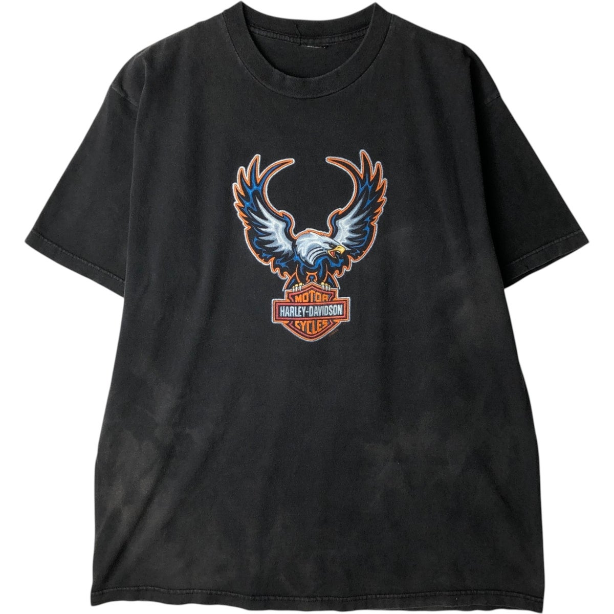 古着 90年代 ハーレーダビッドソン Harley-Davidson 鷲柄 イーグル柄