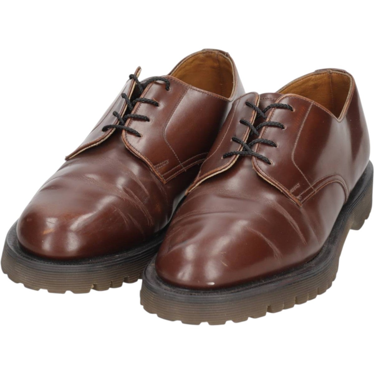 古着 ローク Loake フルブローグ ウイングチップシューズ 英国製