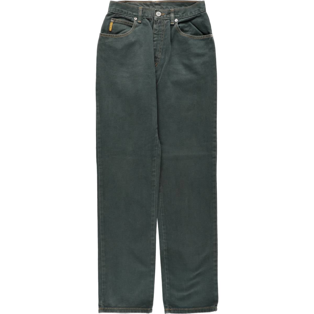 古着 アルマーニ ARMANI JEANS ブラックデニム ストレートデニムパンツ