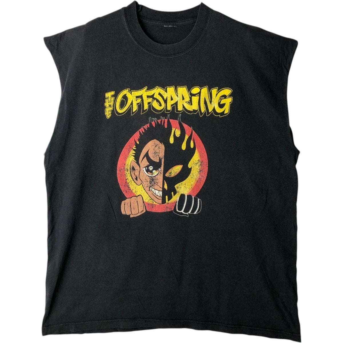 古着 00年代 THE OFFSPRING オフスプリング カットオフ バンドTシャツ