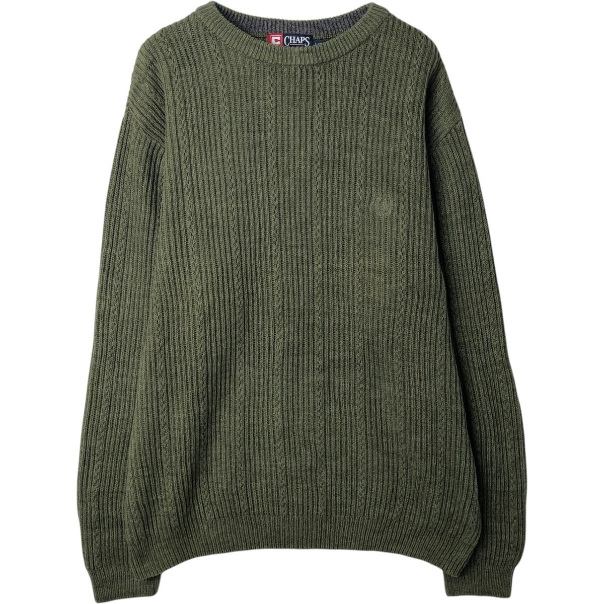 古着 ラルフローレン Ralph Lauren CHAPS チャップス ケーブル編み