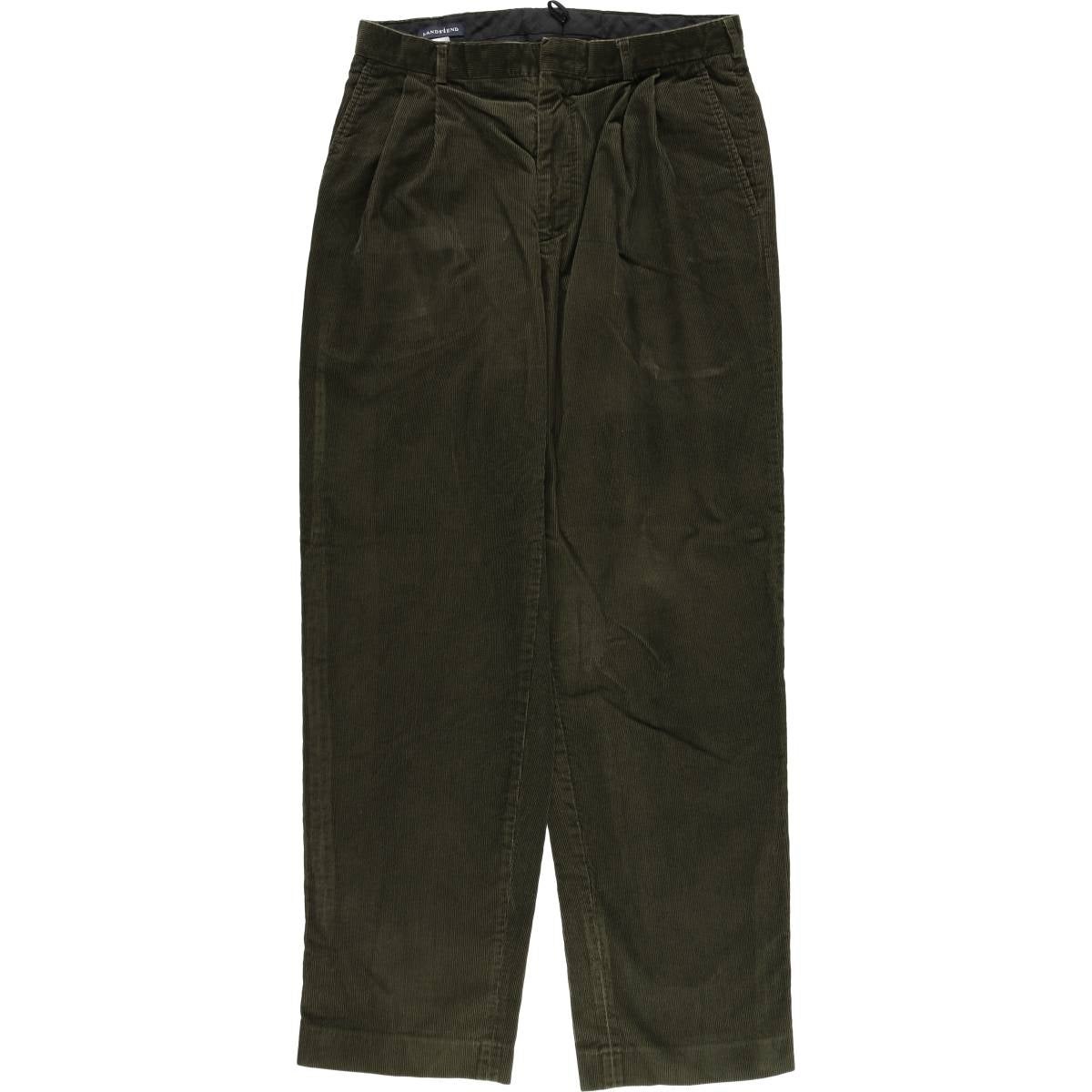 古着 ～00年代 ランズエンド LANDSEND ツータック スラックスパンツ