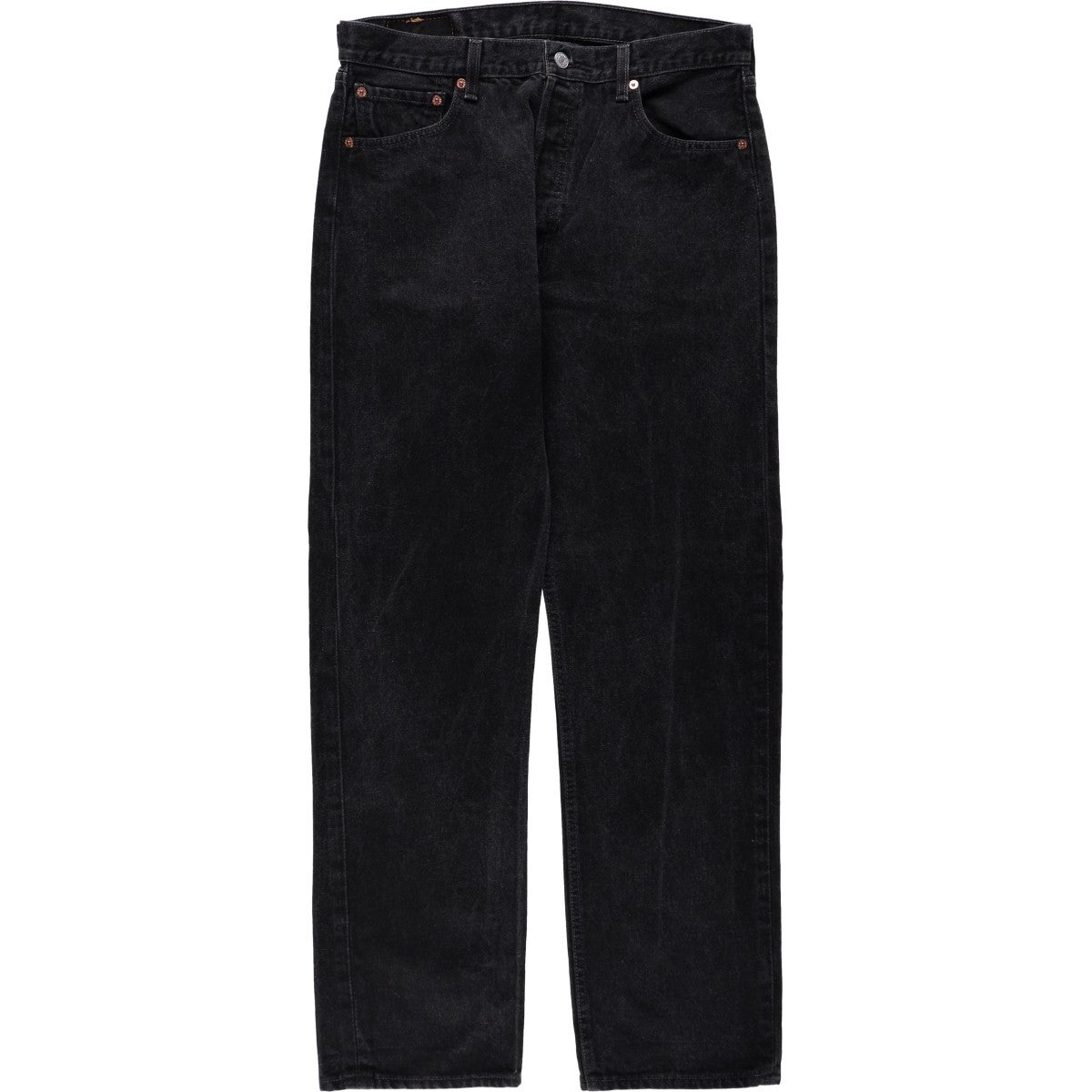 古着 90年代 リーバイス Levis 501 0660 ブラックデニム ストレート