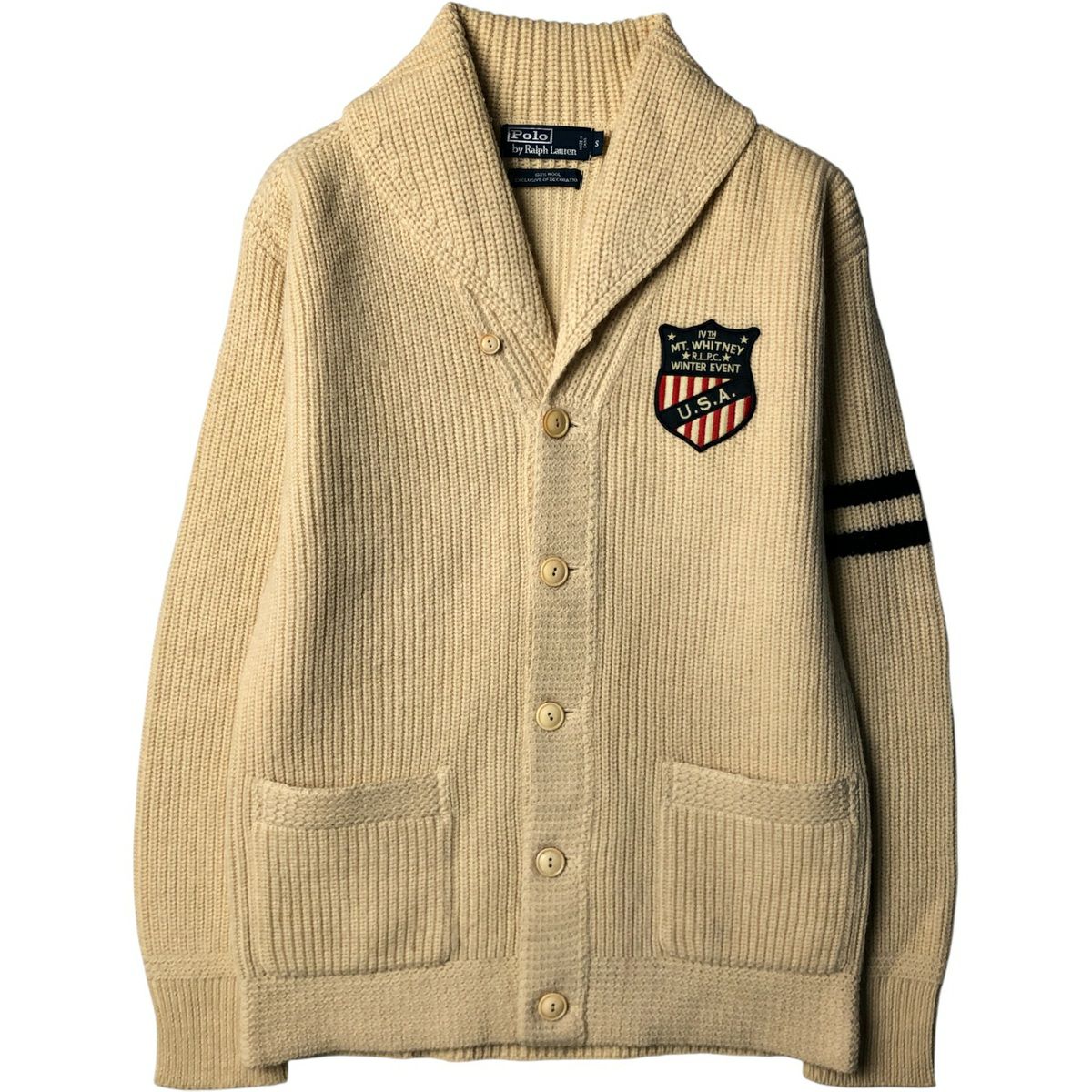 古着 ラルフローレン Ralph Lauren POLO by Ralph Lauren 星条旗柄