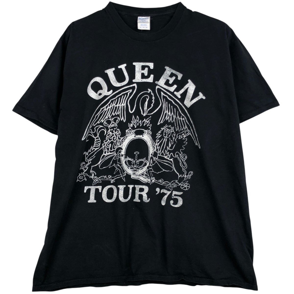 古着 PORT&COMPANY QUEEN クイーン バンドTシャツ バンT メンズXL相当