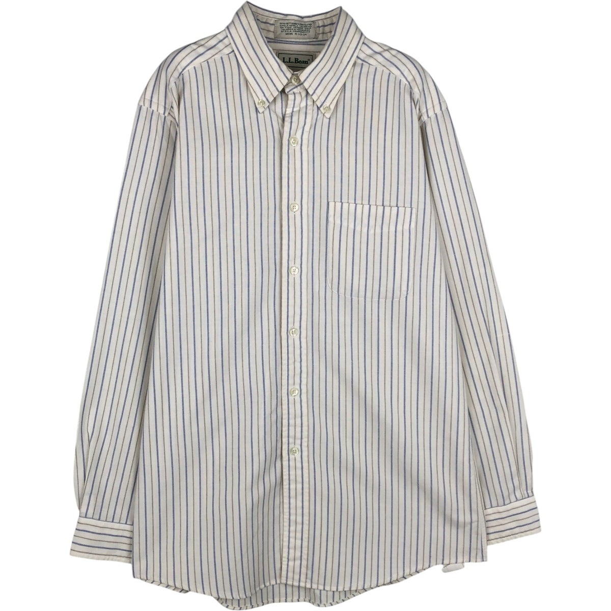 古着 70～80年代 エルエルビーン L.L.Bean マルチストライプ 長袖