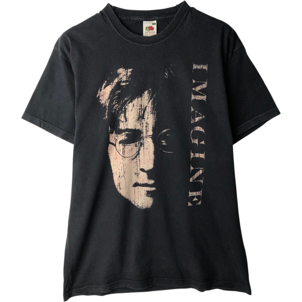 古着 ZION JOHN LENNON ジョンレノン バンドTシャツ バンT メンズL相当