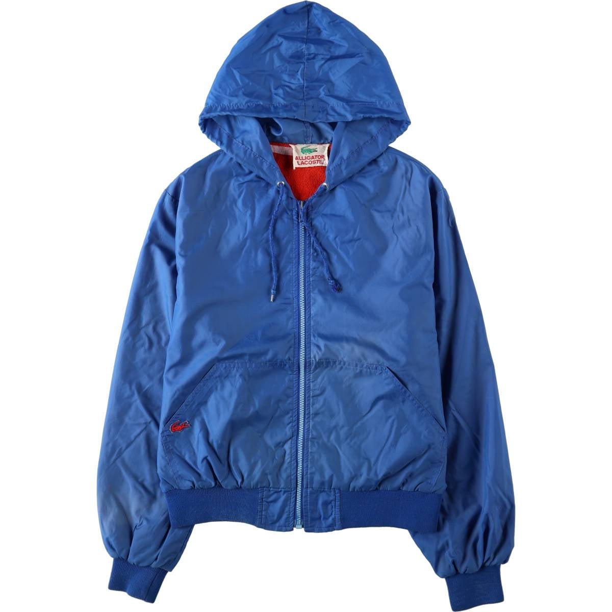 古着 70～80年代 ラコステ LACOSTE IZOD 襟付き ナイロンジャケット