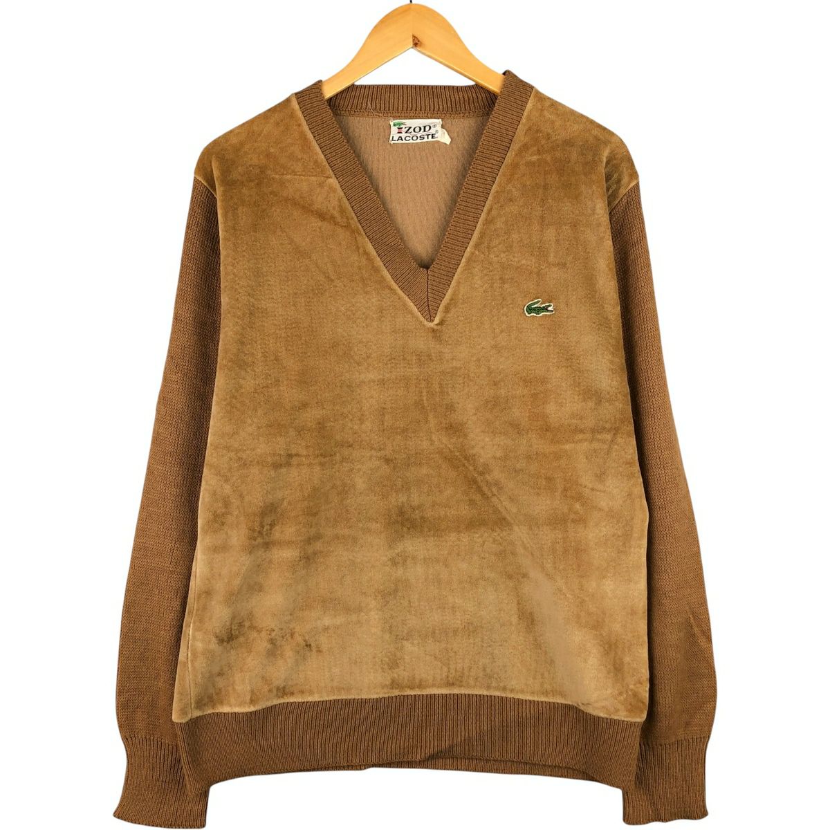 古着 80年代 ラコステ LACOSTE CHEMISE フレンチラコステ ニット