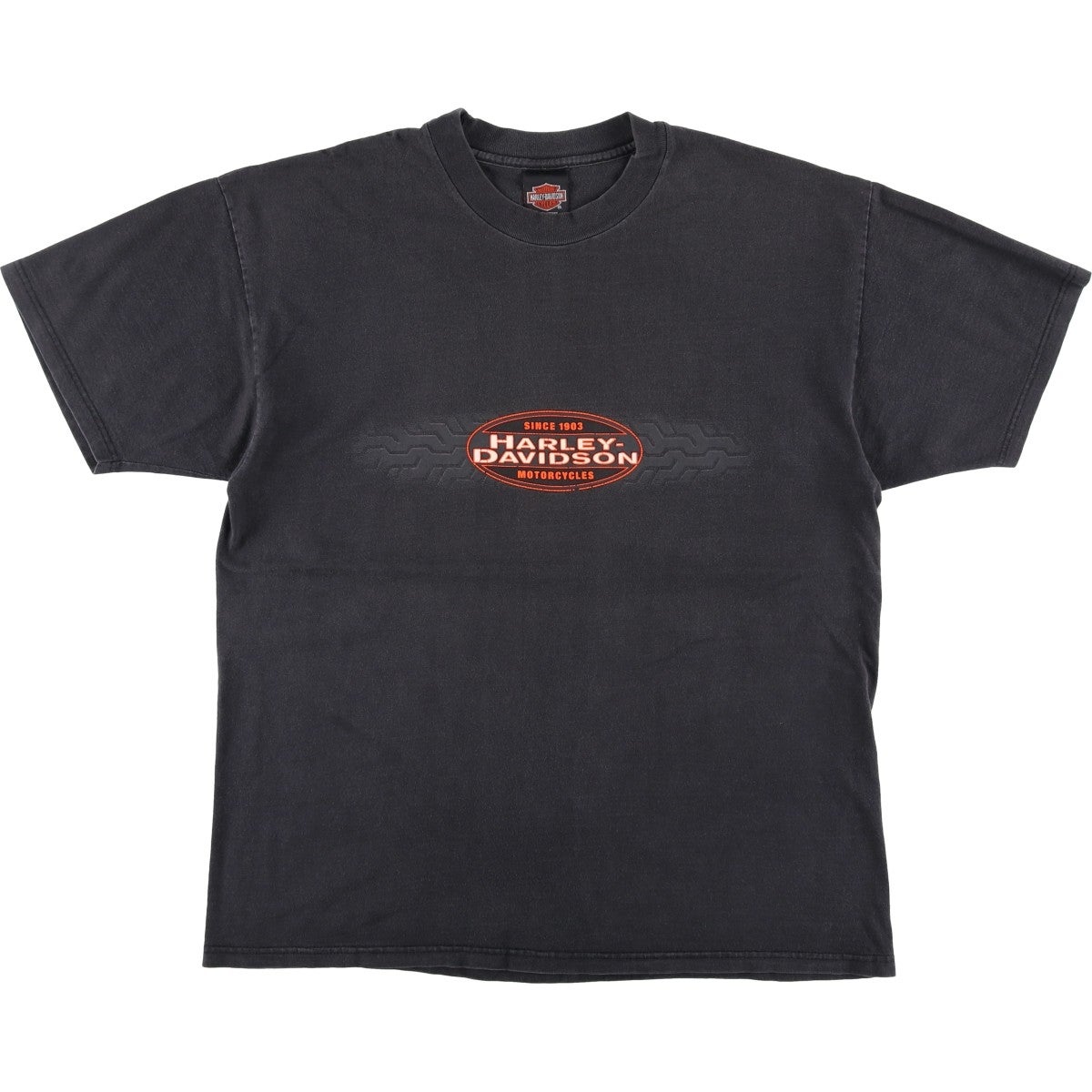 古着 ハーレーダビッドソン Harley-Davidson オオカミ柄 モーター