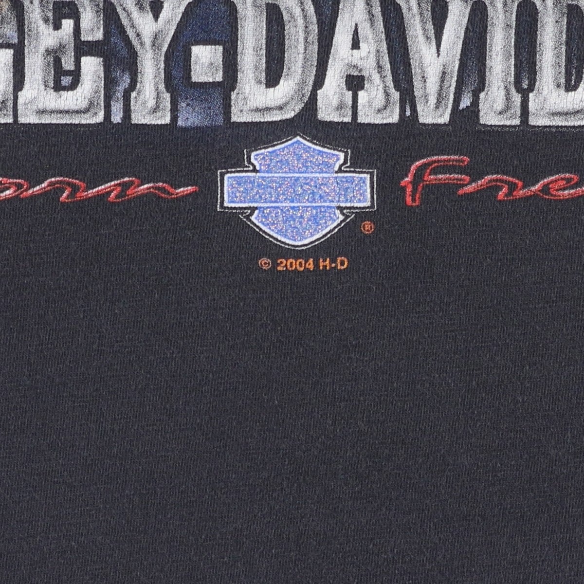 古着 00年代 ハーレーダビッドソン Harley-Davidson オオカミ柄