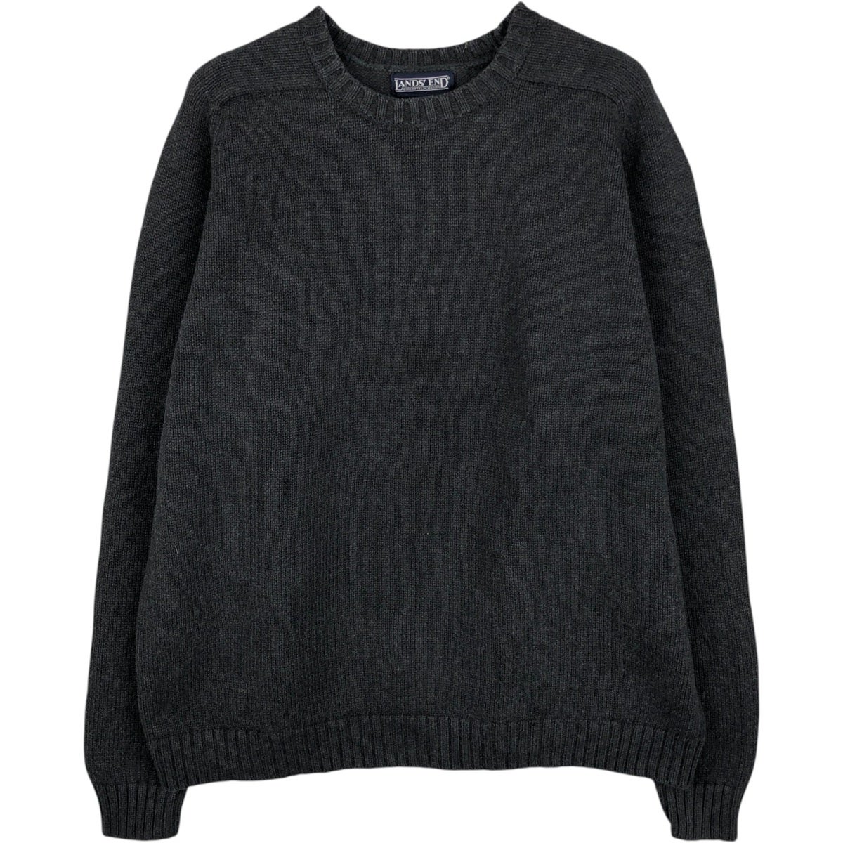古着 80~90年代 ランズエンド LANDS' END コットンニットセーター USA製 レディースL相当 ヴィンテージ/eaa605732 古着 80~90年代 ランズエンド LANDS' END コットンニットセーター USA