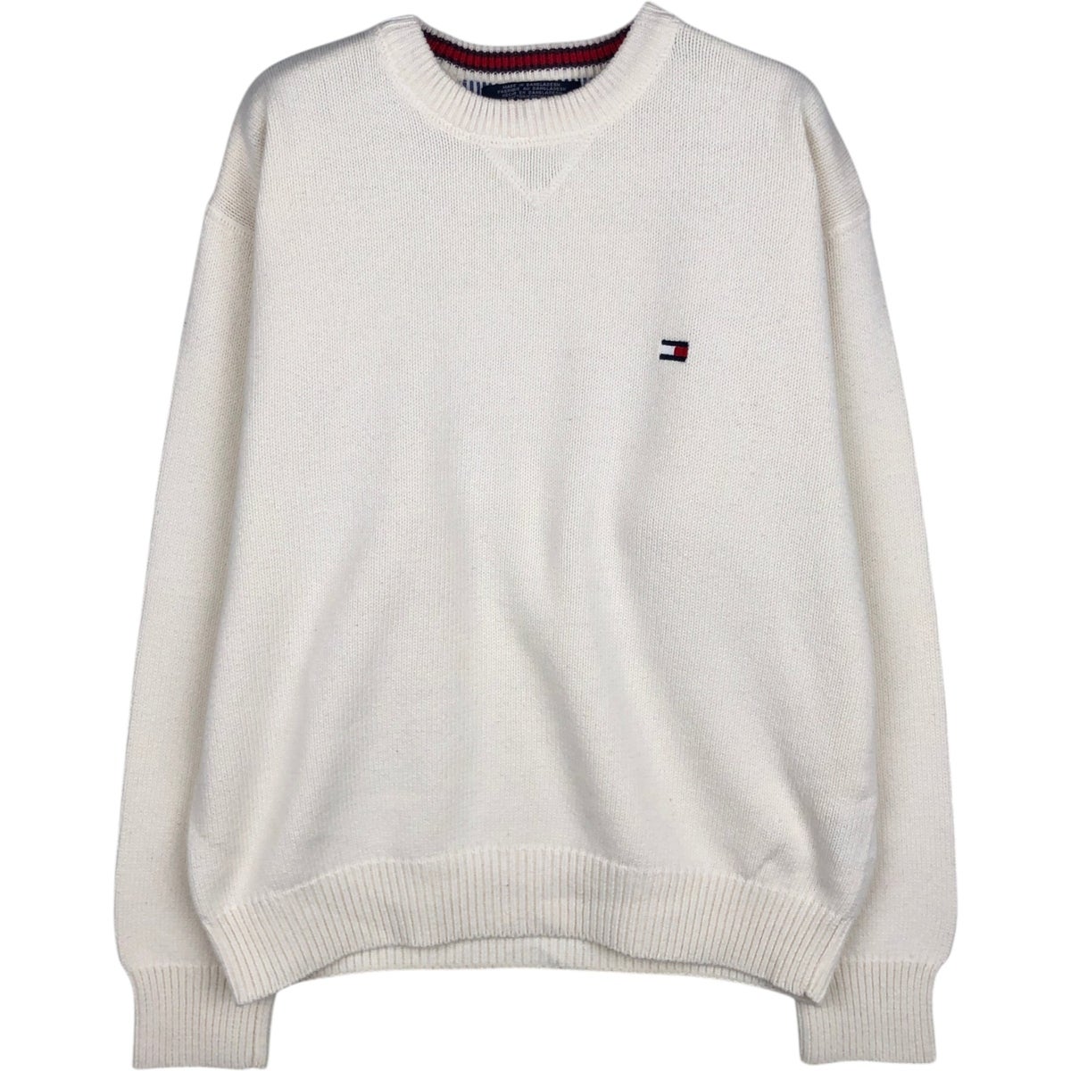 古着 トミーヒルフィガー TOMMY HILFIGER DENIM 長袖 コットンシャツ