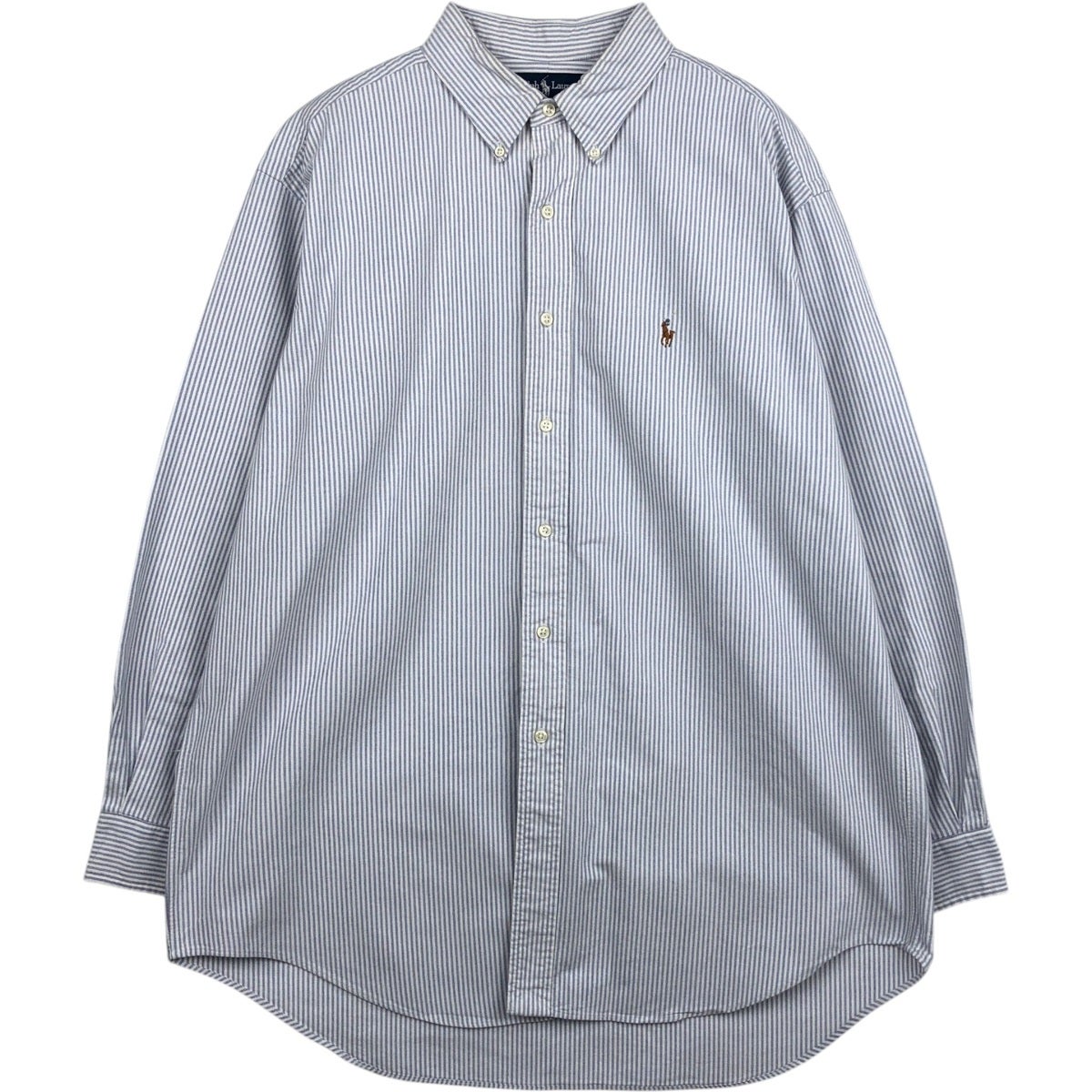 古着 ラルフローレン Ralph Lauren YARMOUTH 長袖 ボタンダウン