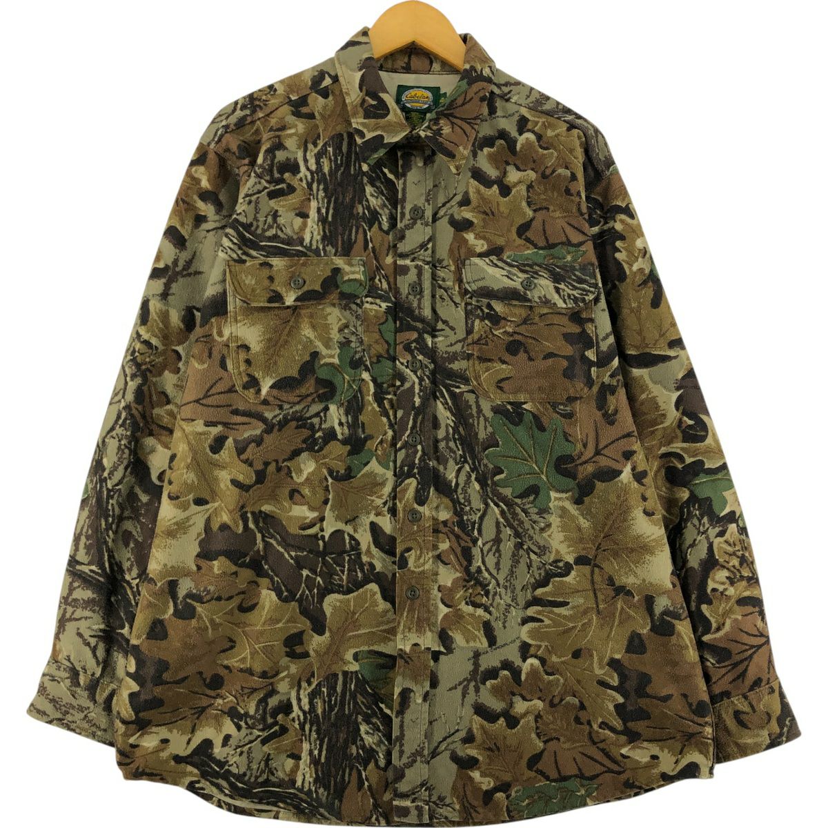 古着 80年代 カベラス Cabelas 迷彩柄 ダックハンターカモ 長袖