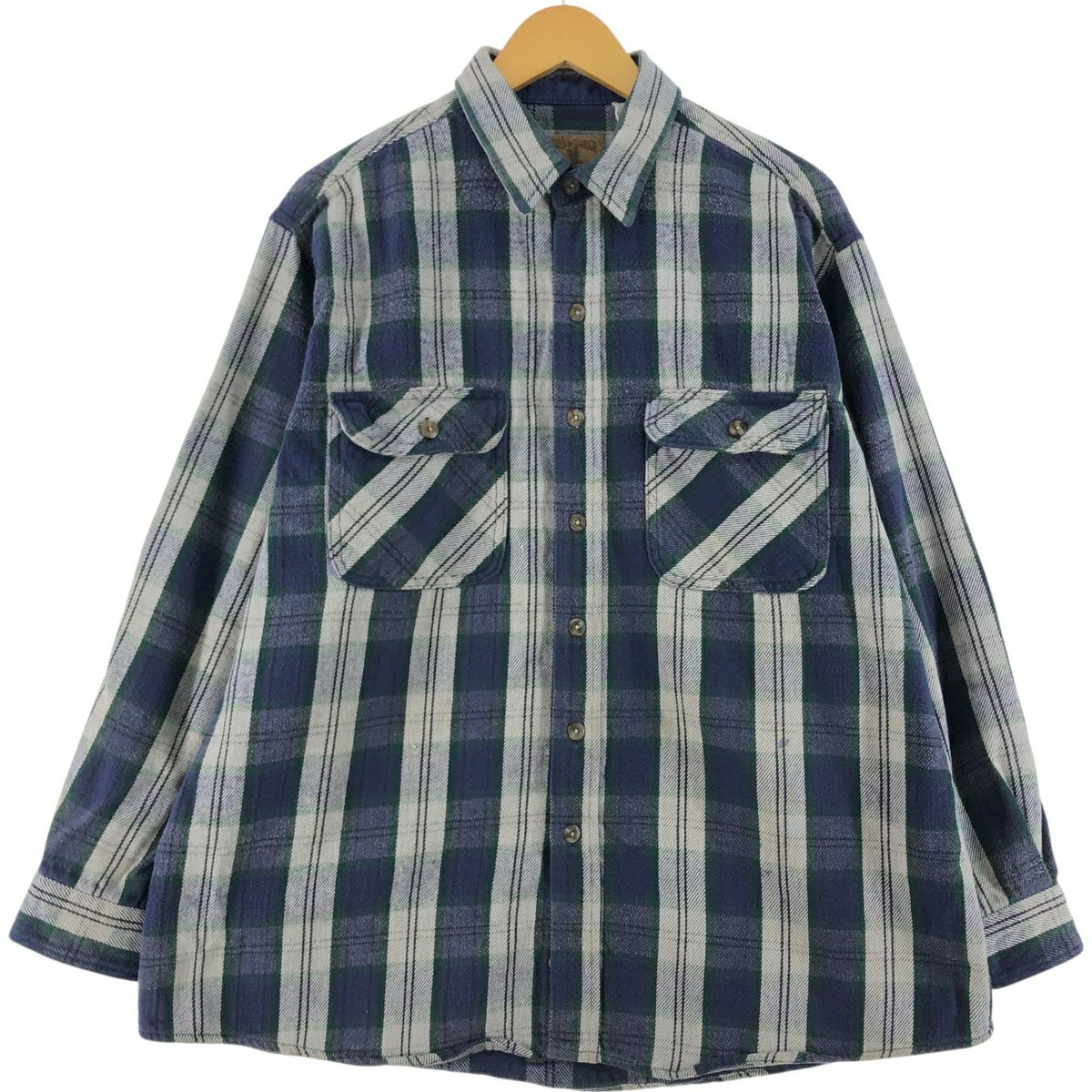 古着 フィールドアンドストリーム FIELD&STREAM 長袖 ボタンダウン