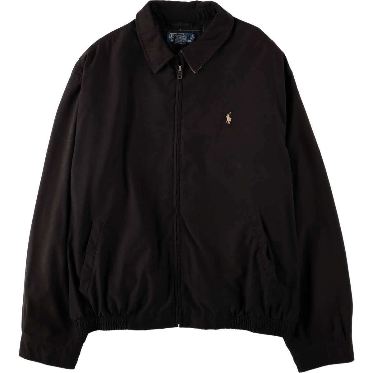 Polo by Ralph Lauren スウィングトップ ブラック XL 古着 ラルフローレン Ralph Lauren POLO by Ralph Lauren スイング