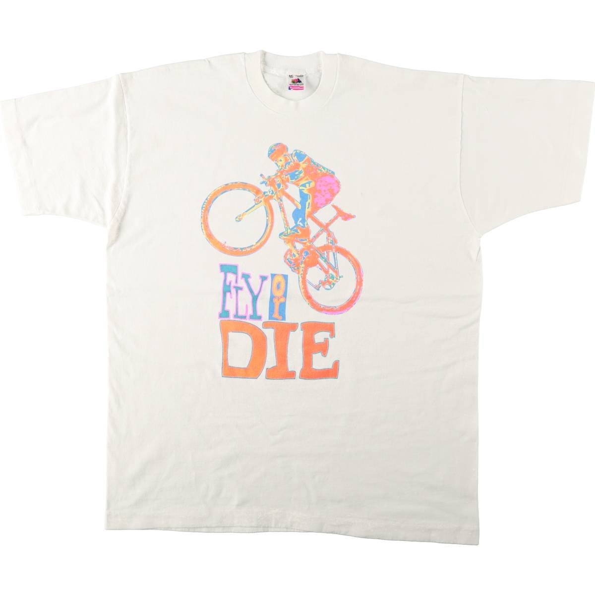 古着 90年代 フルーツオブザルーム FRUIT OF THE LOOM プリントTシャツ