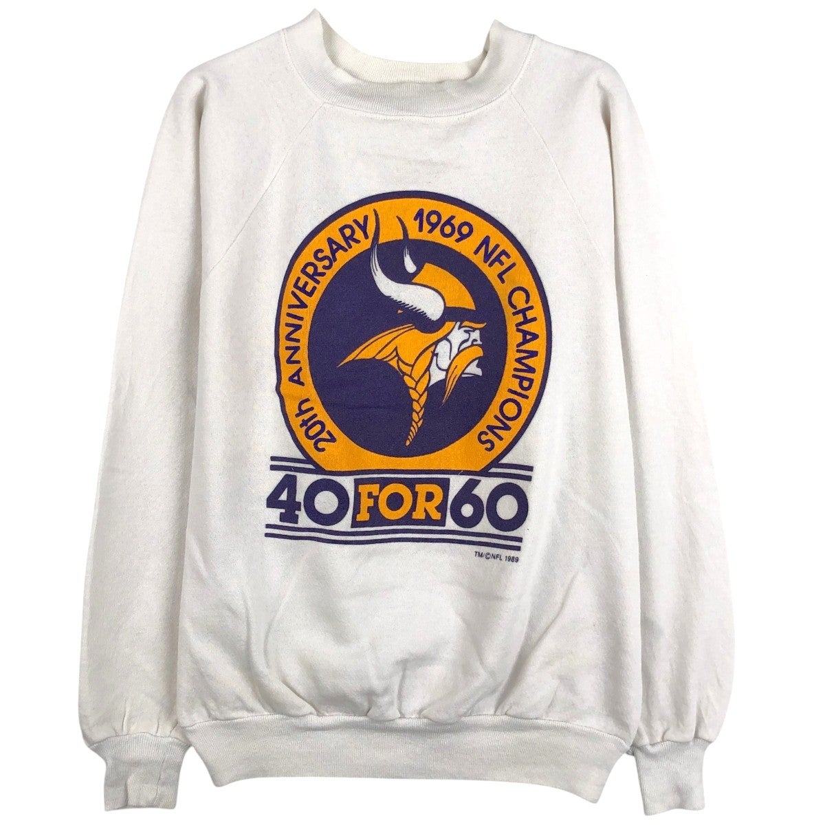 古着 80年代 TRENCH NFL MINNESOTA VIKINGS ミネソタバイキングス