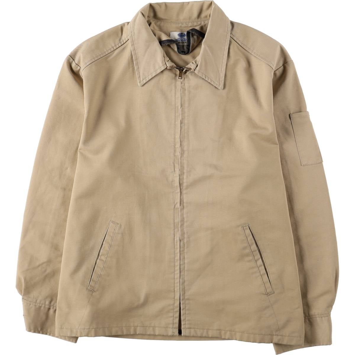 古着 70～80年代 ユニトグ UNITOG ワークブルゾン USA製 メンズXL相当