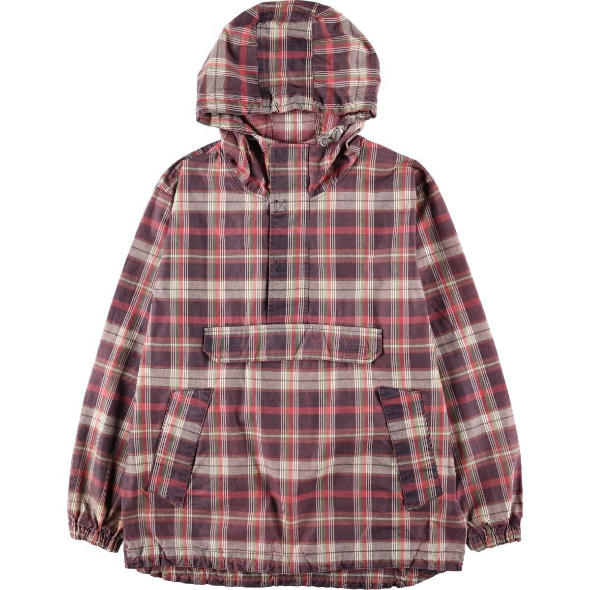 GAP OLD コットンアノラック（マドラスチェック） ギャップ PARKA（オールド ANORAK COTTON PATTREN CHECK GAP OLD 90'S トップス