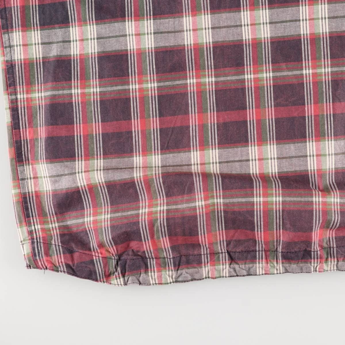 OLD GAP コットンアノラック（マドラスチェック） 古着 00年代 ギャップ GAP オールドギャップ マドラスチェック