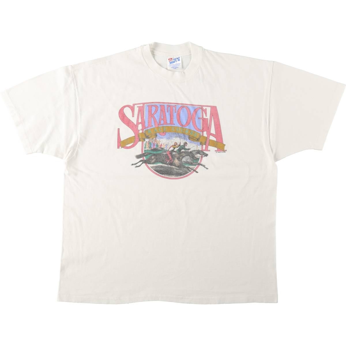 古着 90年代 ヘインズ Hanes BEEFY-T プリントTシャツ USA製 メンズXL